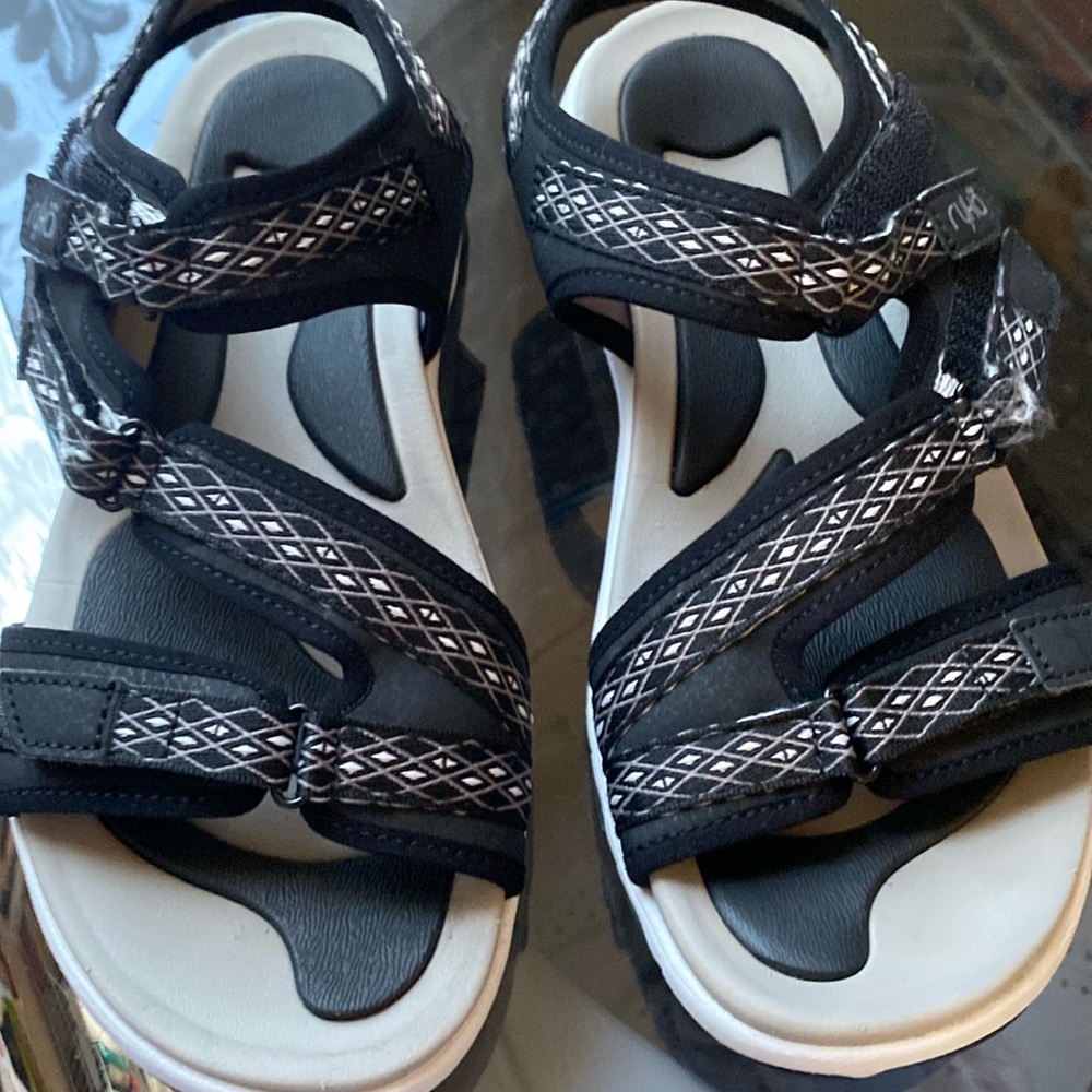Preowned women’s Ryka sandals 7 M Excellent